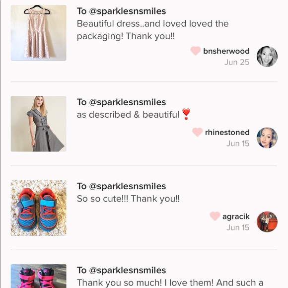 5 ⭐️ Posher! Fast Shipping! - Picture 4 of 5